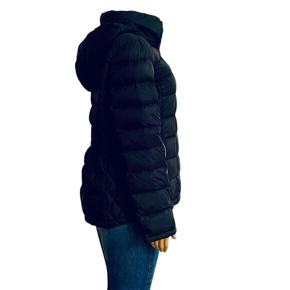 NWT Gorgeous Black MICHAEL KORS L Packable Quilted Goose Down Puffer Jacket - Picture 9 of 16